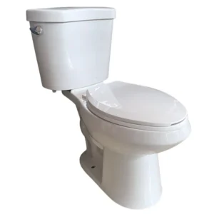 PURE ELEGANT WHITE ELONGATED TOILET JKS-52EW
